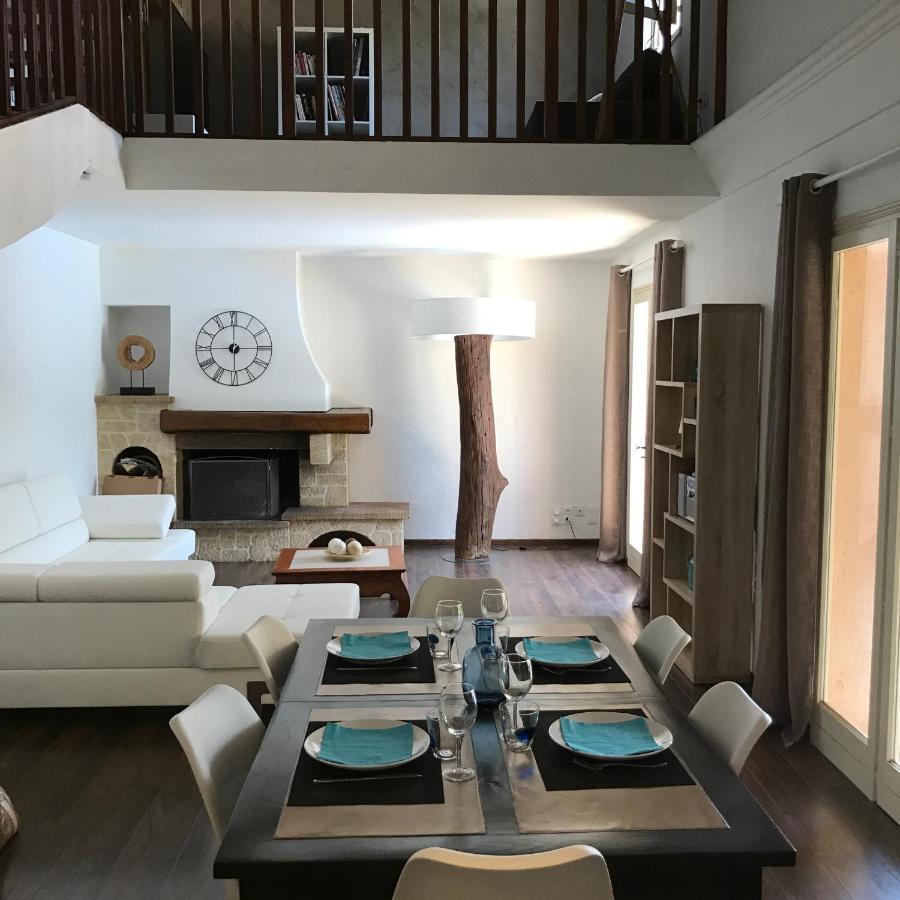 Villa Sur La Cote D'Azur Avec Piscine 卢普河畔拉科尔 外观 照片