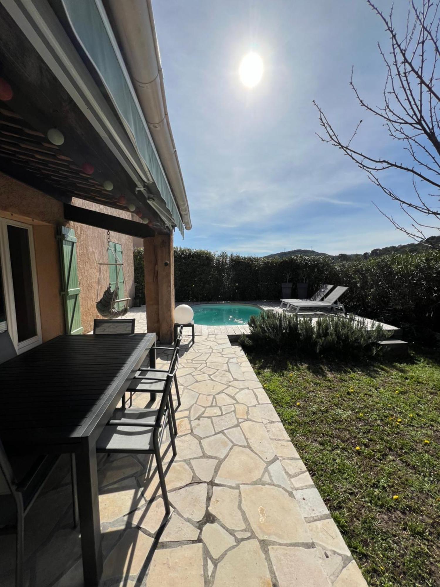 Villa Sur La Cote D'Azur Avec Piscine 卢普河畔拉科尔 外观 照片