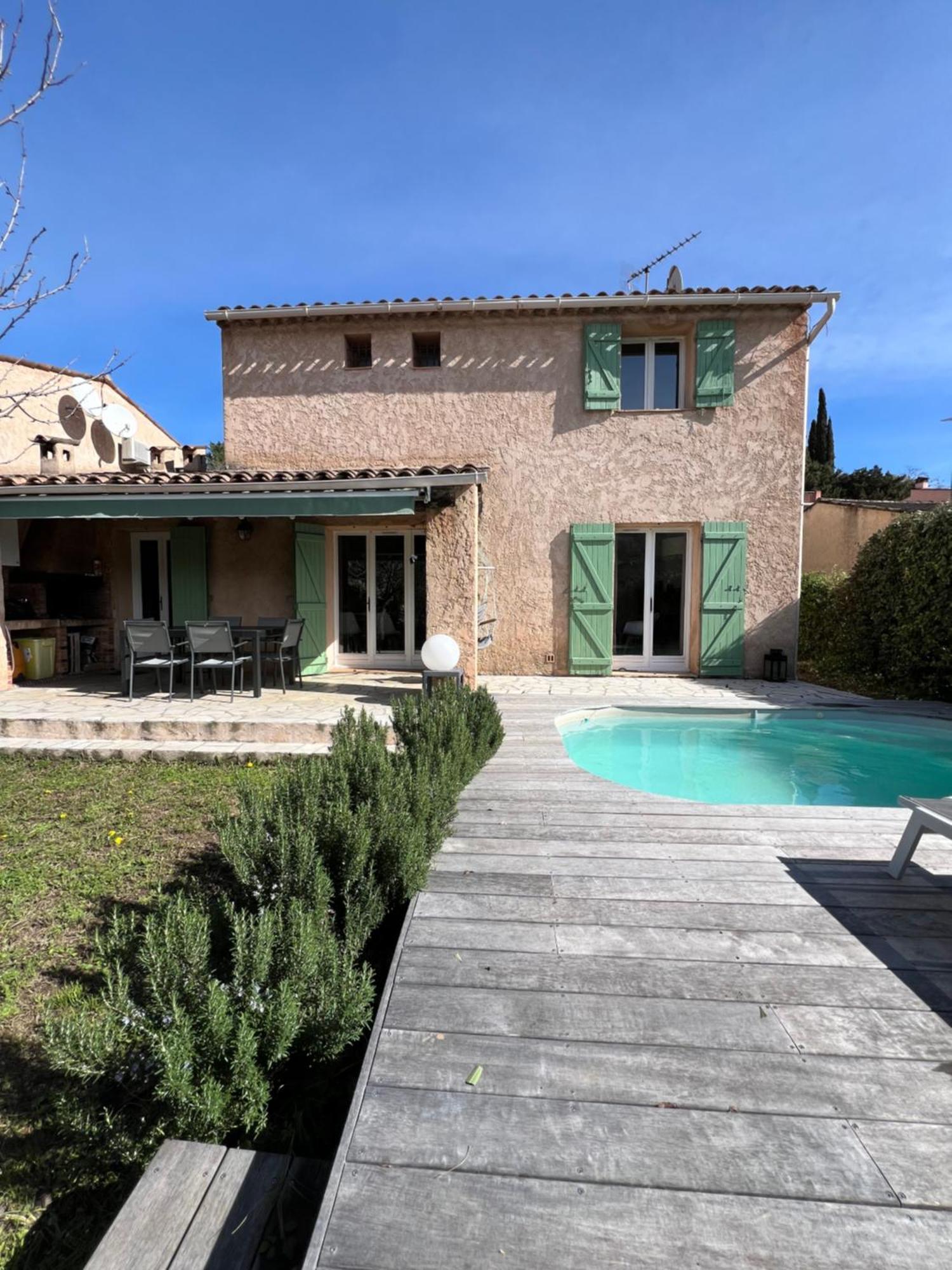 Villa Sur La Cote D'Azur Avec Piscine 卢普河畔拉科尔 外观 照片